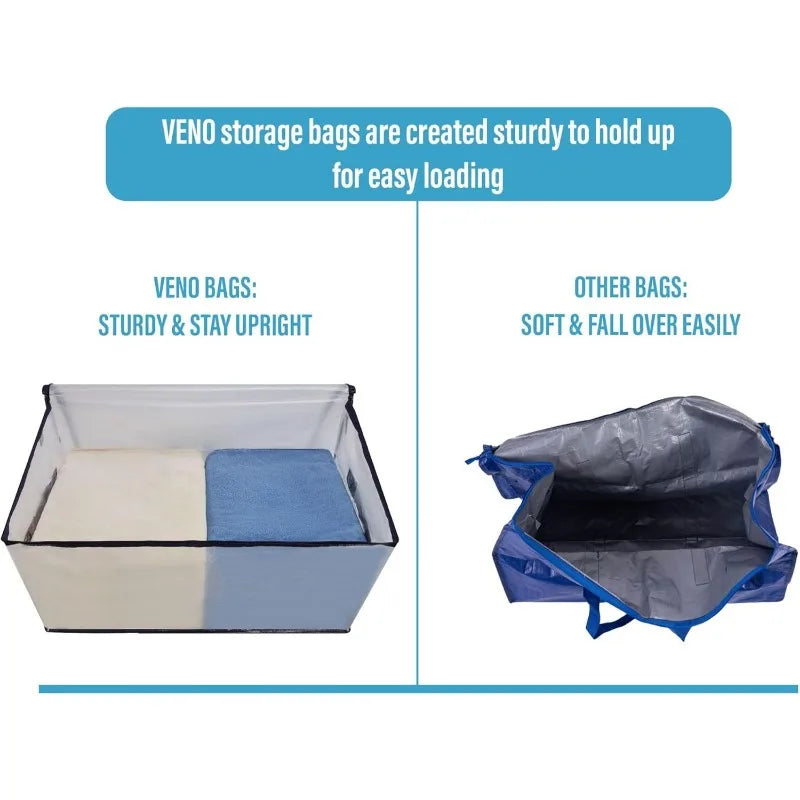 Heavy Duty 10 Pack Moving and Storage Bags