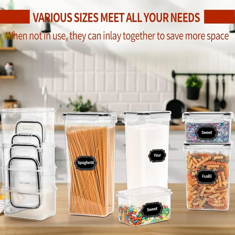 24 Pack Airtight Food Storage Containers with Lids