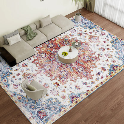 Washable Rug, with Non-Slip Backing