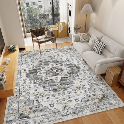 Washable Rug, with Non-Slip Backing