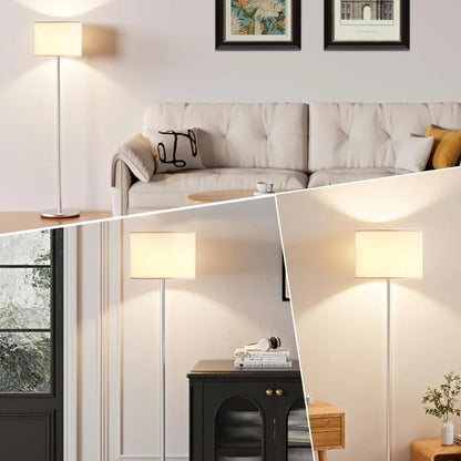 60'' Modern Floor Lamp with Shade