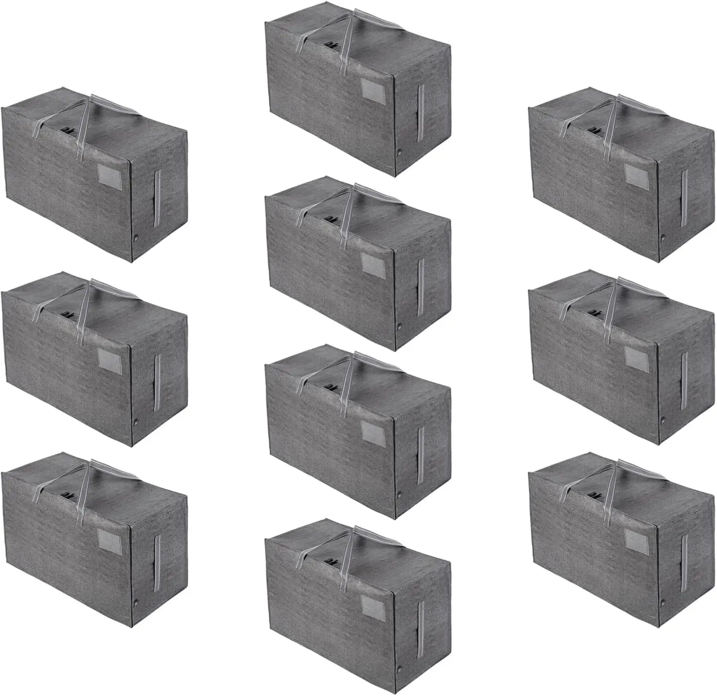 Heavy Duty 10 Pack Moving and Storage Bags
