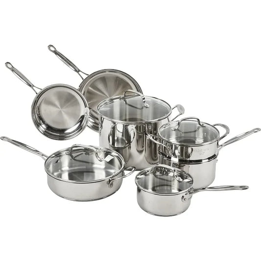 Chef's Classic Stainless-Steel Collection