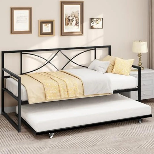 Twin Daybed with Pull Out Trundle