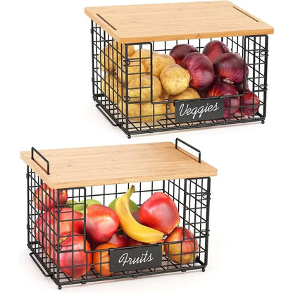 Pantry Counter Fruit Vegetable Holder