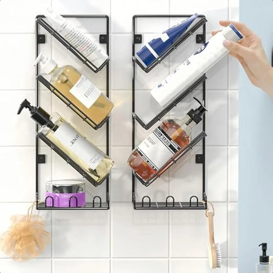 Modern Shower Caddy 2 Pack Shower Organizer