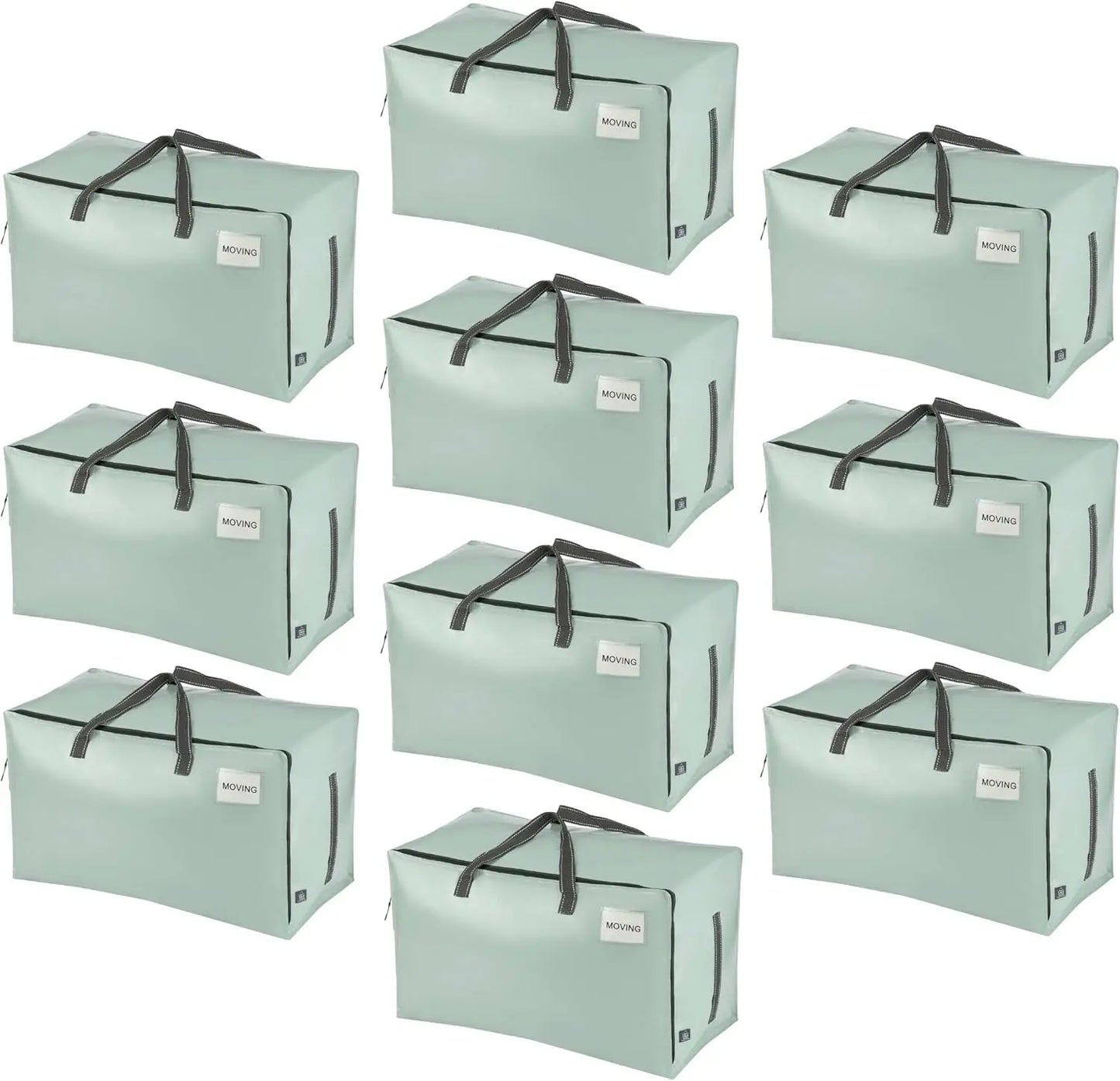 Heavy Duty 10 Pack Moving and Storage Bags