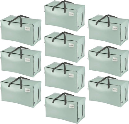 Heavy Duty 10 Pack Moving and Storage Bags
