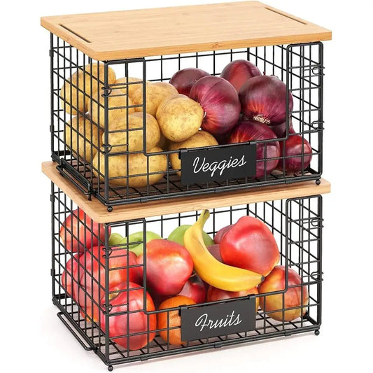 Pantry Counter Fruit Vegetable Holder