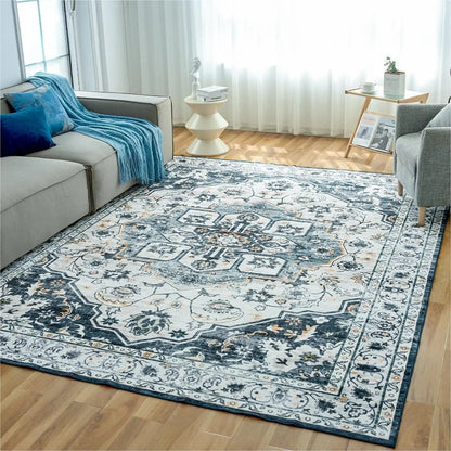 Washable Rug, with Non-Slip Backing