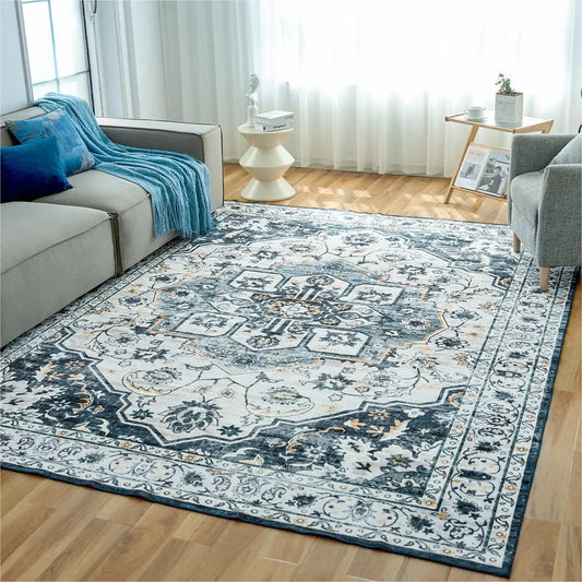 Washable Rug, with Non-Slip Backing