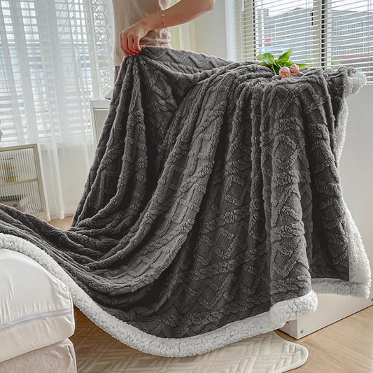 Winter Blanket Lamb Fleece