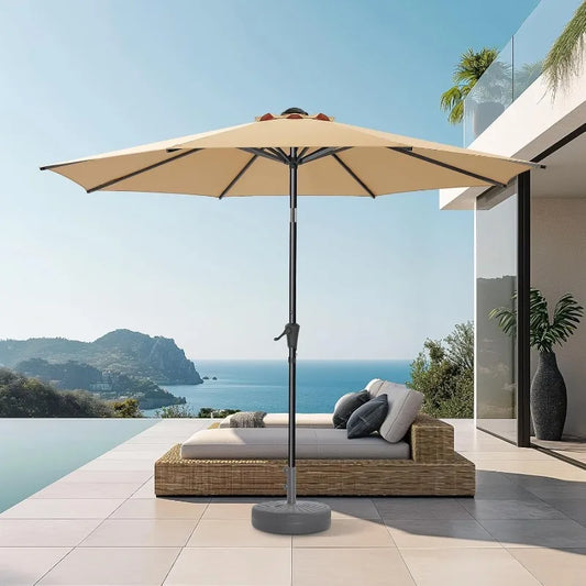 9ft Outdoor Patio Umbrella