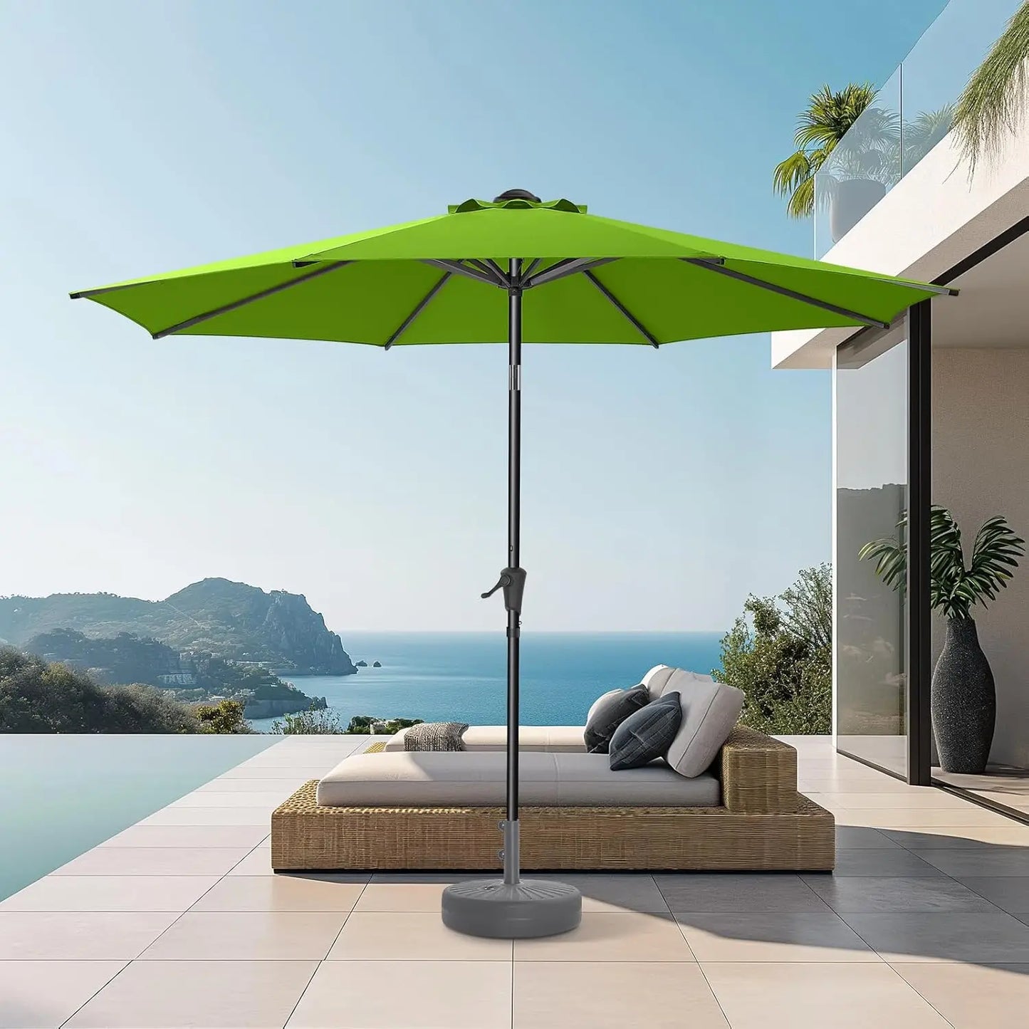 9ft Outdoor Patio Umbrella