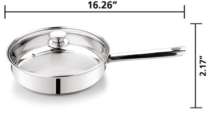 10-Piece Nonstick Stainless-Steel Cookware Set