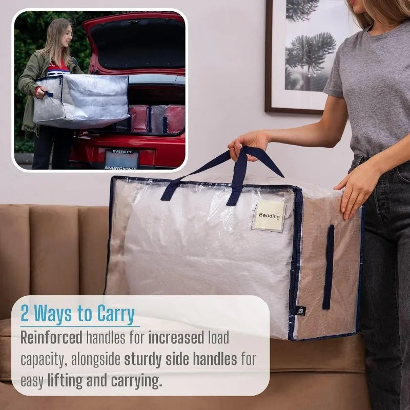 Heavy Duty 10 Pack Moving and Storage Bags