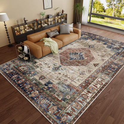 Washable Rug, with Non-Slip Backing
