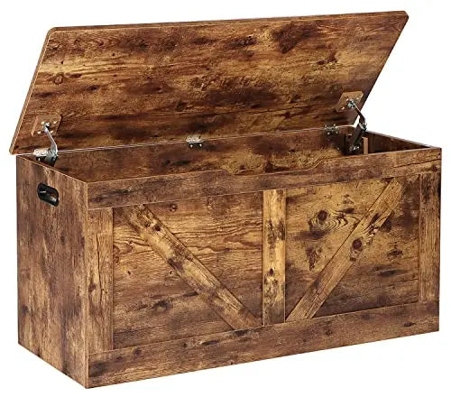 39.4" Wooden Storage Chest