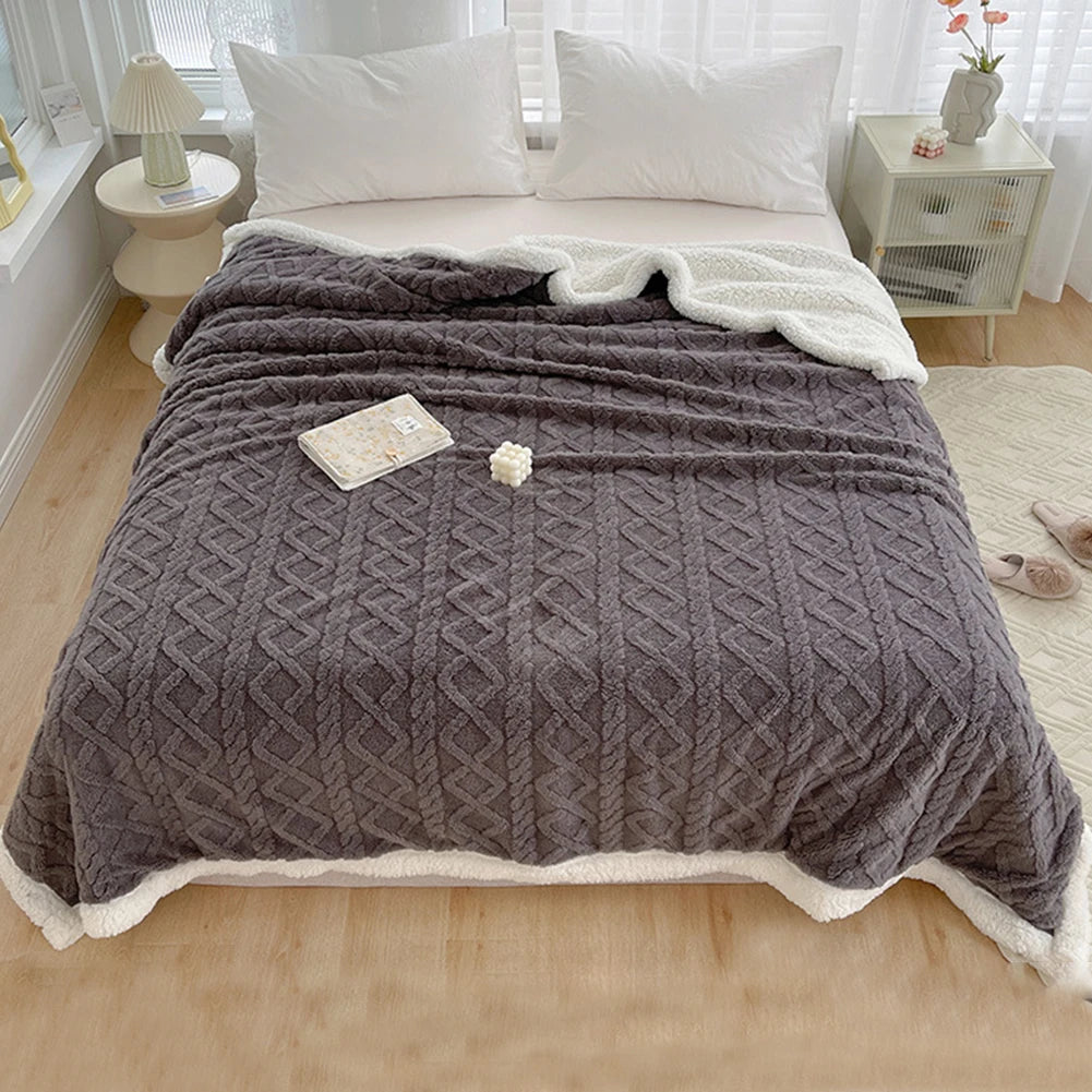 Winter Blanket Lamb Fleece