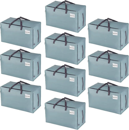 Heavy Duty 10 Pack Moving and Storage Bags