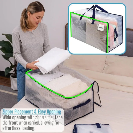 Heavy Duty 10 Pack Moving and Storage Bags