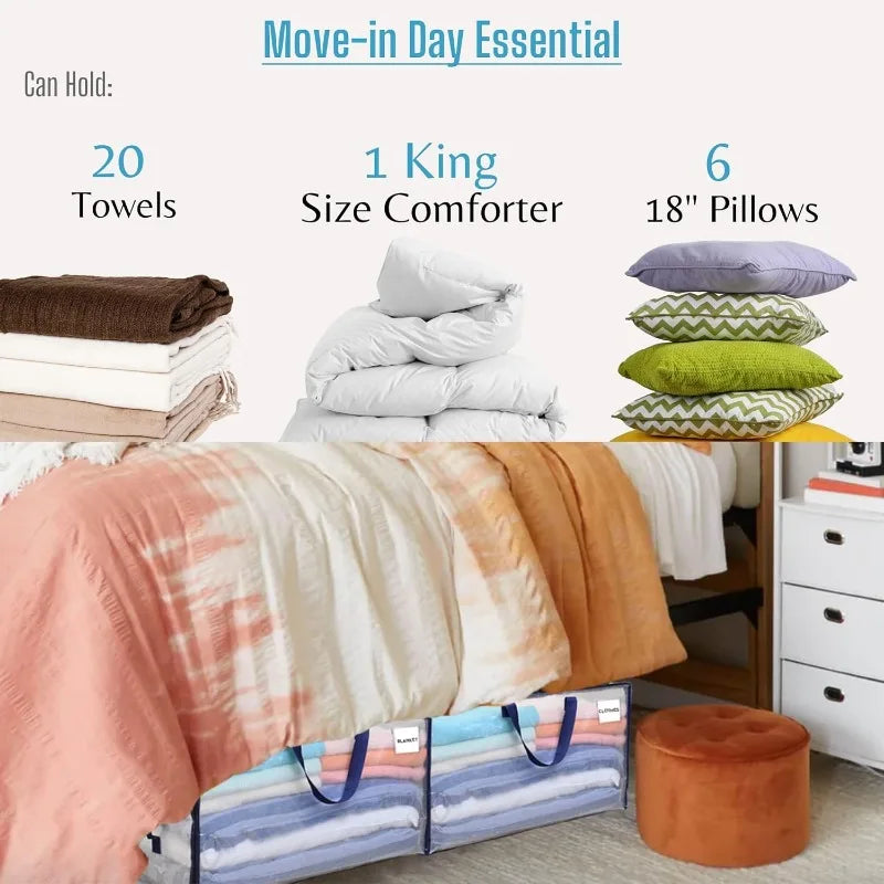 Heavy Duty 10 Pack Moving and Storage Bags