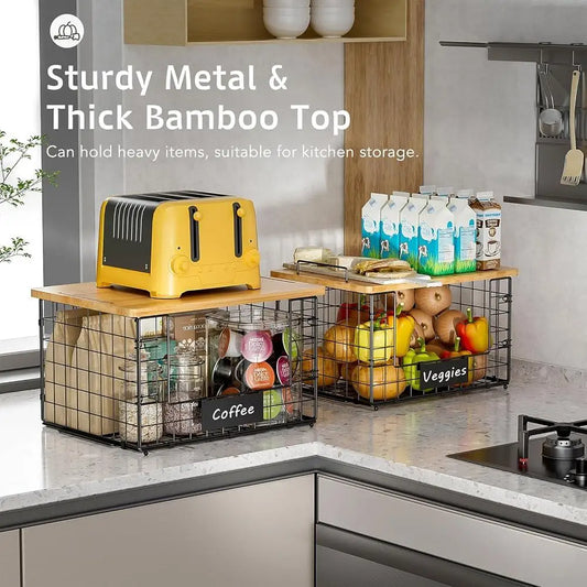 Pantry Counter Fruit Vegetable Holder